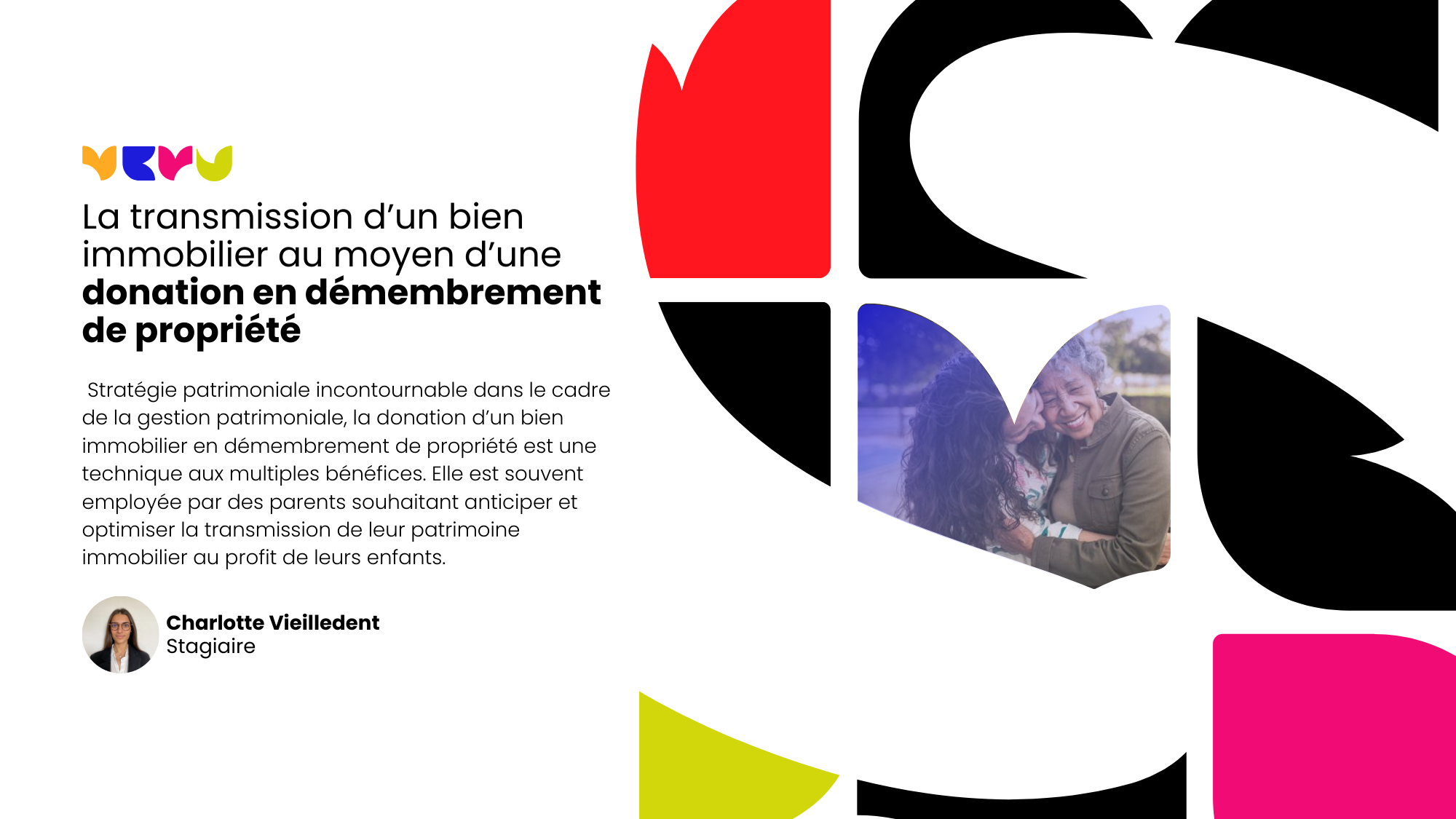 Transmission d'un bien immobilier au moyen d'une donation en démembrement de propriété - Image de couverture