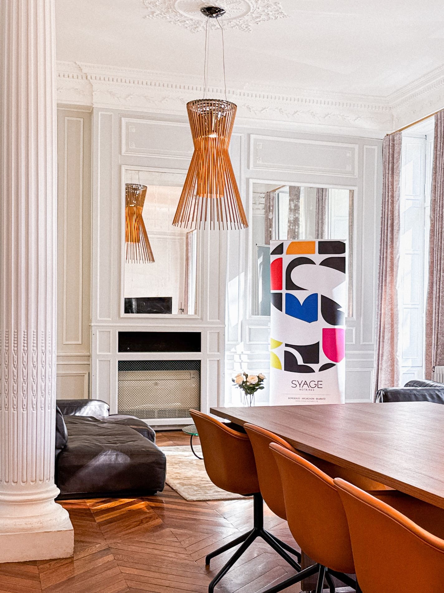 Salle de réunion étude notariale