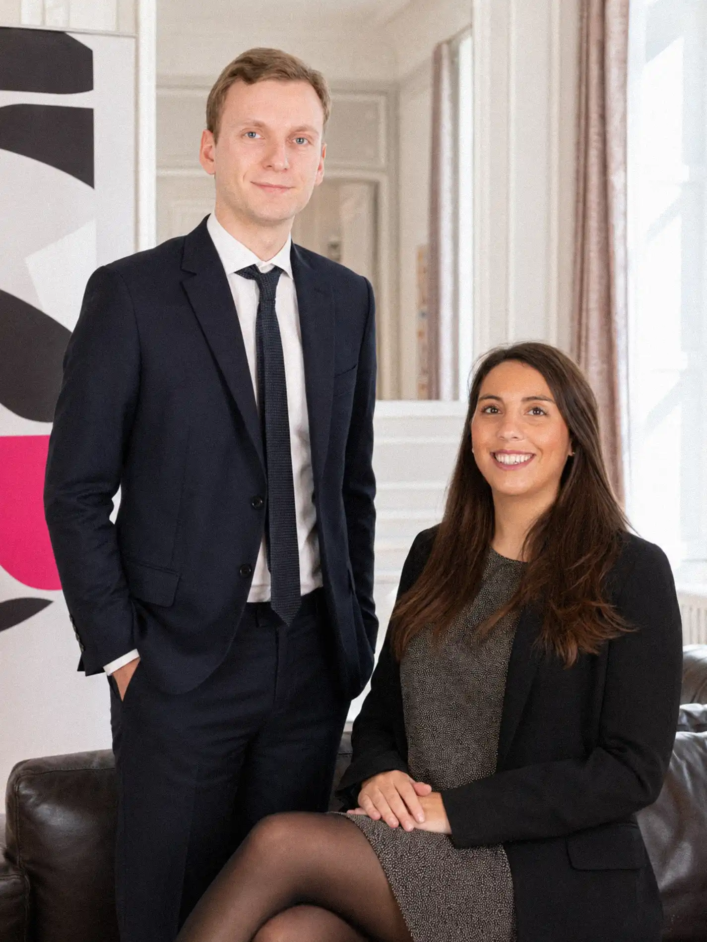 Maître Valentin Boquel et Maître Clémence Fabre-Godfrin, Notaires à Bordeaux en achat immobilier